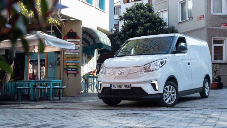 Elektrikli ticari araç: Maxus e-Deliver 3